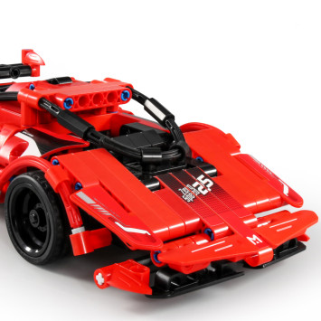 Конструктор машина QiHui 341 деталь (2в1 спорткар и джип, пульт) - QH8025