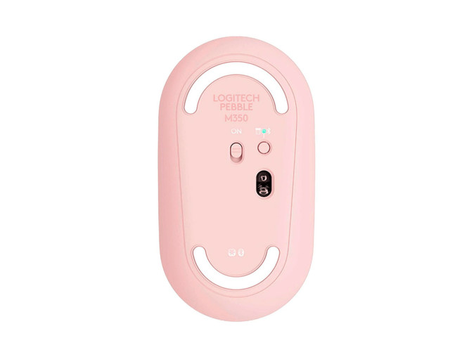 Беспроводная компактная мышь Logitech Pebble M350 Pink - 910-005575