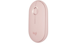 Беспроводная компактная мышь Logitech Pebble M350 Pink - 910-005575