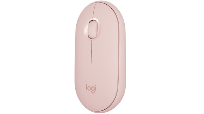 Беспроводная компактная мышь Logitech Pebble M350 Pink - 910-005575