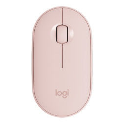 Беспроводная компактная мышь Logitech Pebble M350 Pink - 910-005575