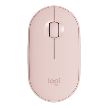 Беспроводная компактная мышь Logitech Pebble M350 Pink - 910-005575