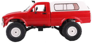 Радиоуправляемая машина WPL пикап Hilux (красная) 4WD 2.4G 1:16 RTR - WPLC-24-RED