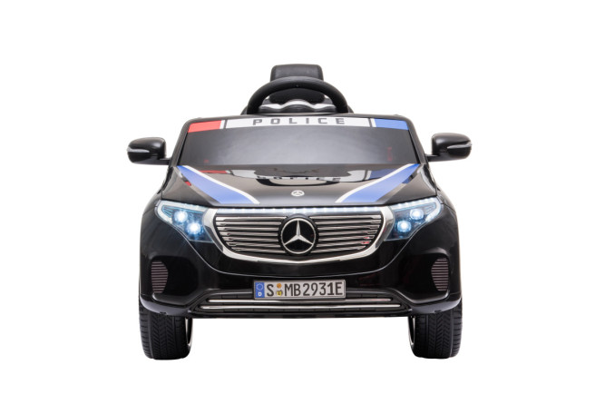 Детский электромобиль Mercedes Benz Police EQC 400 4MATIC - HL378-BLACK