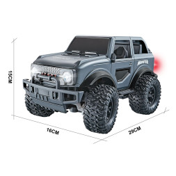 Радиоуправляемый серый джип 4WD 1:16 - 518-01-GREY
