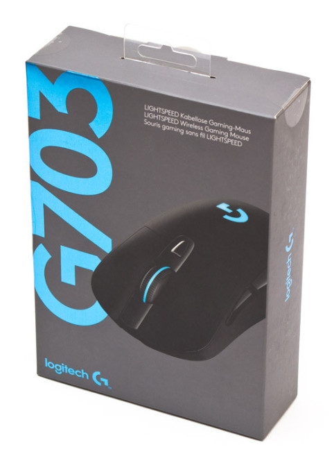 Беспроводная мышь Logitech G703 HERO RGB LIGHTSPEED Black - 910-005644