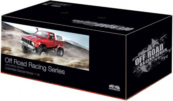 Радиоуправляемая машина WPL пикап Hilux (красный) 4WD 2.4G 1:16 RTR - WPLC-14-RED