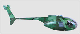 Корпус MD500 Camo Art-tech 45022