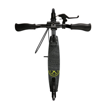 Самокат Двухколесный Складной, с Ручным Тормозом, Серый - MSC-L205A-G