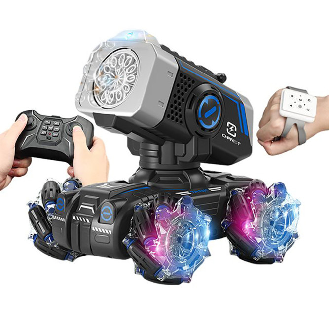 Радиоуправляемый дрифт танк 4WD (2в1: стреляет водяными пулями, пускаем пузыри) - UD2801A