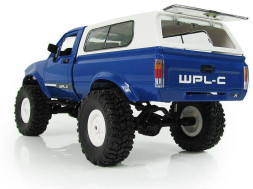 Радиоуправляемая машина WPL пикап Hilux (синяя) 4WD 2.4G 1:16 RTR - WPLC-24-BLUE