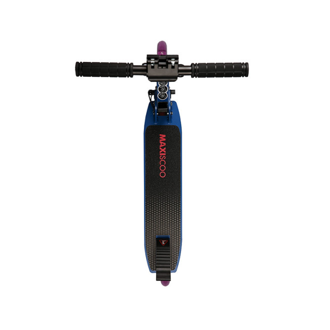 Самокат Двухколесный Складной, с Ручным Тормозом, Синий - MSC-Y145A-B