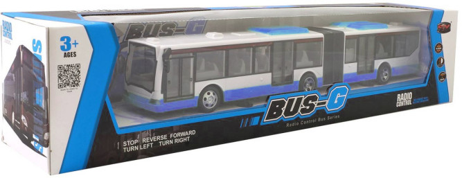 Радиоуправляемый пассажирский Автобус (синий) - 666-676A-B