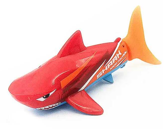 Радиоуправляемая рыбка-акула (красная, водонепроницаемая в банке) - 3310H-RED