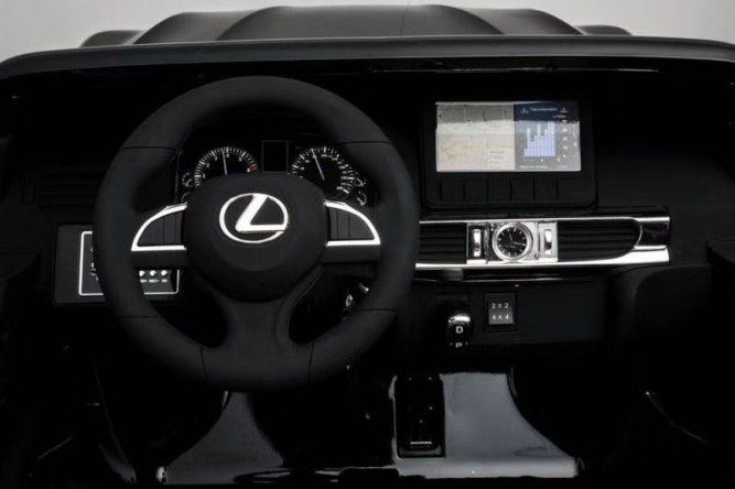 Детский электромобиль Lexus LX570 4WD MP3 - DK-LX570-BLACK-PAINT