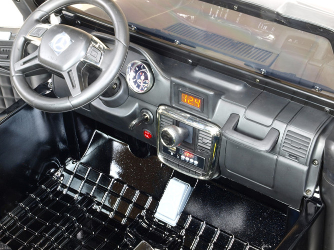 Двухместный электромобиль Mercedes Benz G63 6x6 4WD - ABL1801-BLACK-PAINT