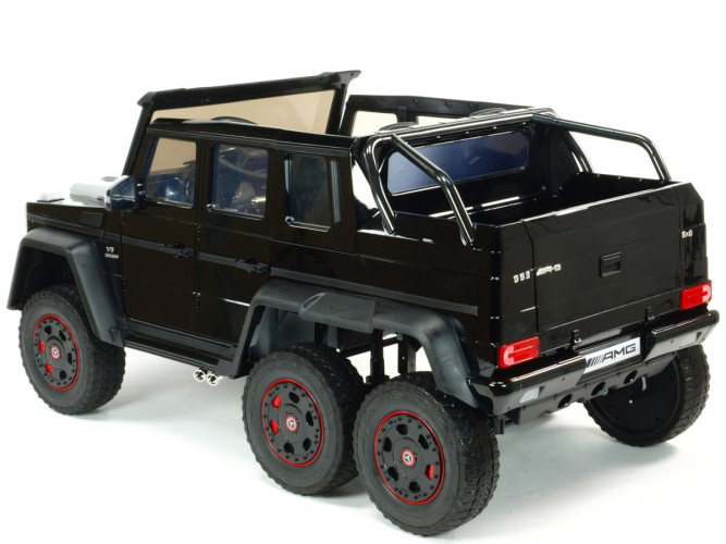 Двухместный электромобиль Mercedes Benz G63 6x6 4WD - ABL1801-BLACK-PAINT