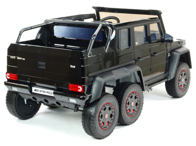 Двухместный электромобиль Mercedes Benz G63 6x6 4WD - ABL1801-BLACK-PAINT