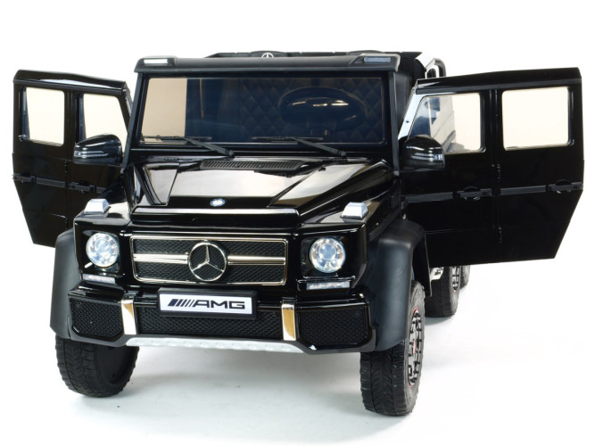 Двухместный электромобиль Mercedes Benz G63 6x6 4WD - ABL1801-BLACK-PAINT