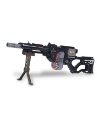 Винтовка черная на батарейках с мягкими пулями - G3B