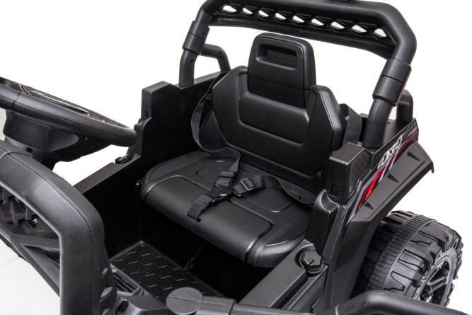 Детский электромобиль багги с прицепом (белый, 12В, 2WD, EVA, пульт) - BDM0929-WHITE-TRAILER