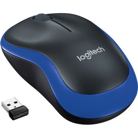 Беспроводная мышь Logitech M185 Blue - 910-002632
