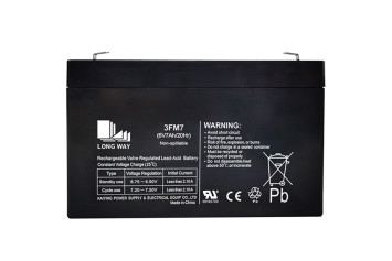Аккумулятор Long Way 6V7Ah/20Hr - LW-3FM7
