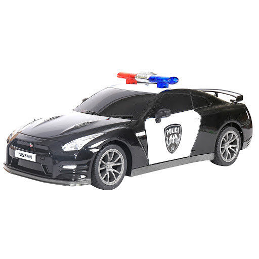 Радиоуправляемая машина Nissan GTR Полиция (с мигалками) 1:20 - MX25002