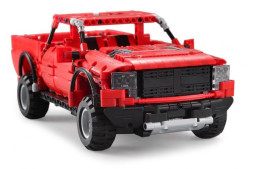 Радиоуправляемый конструктор CADA deTech красный пикап (549 деталей) - C51005W