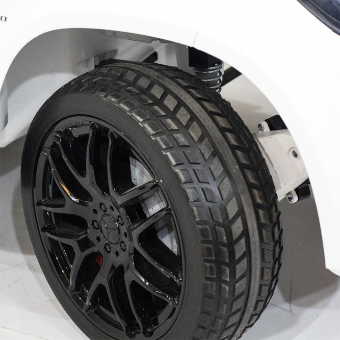 Детский электромобиль Mercedes Benz GLS63 LUXURY 4WD 12V MP4 - White - HL228-LUX-MP4