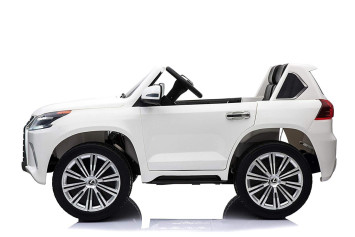 Детский электромобиль Lexus LX570 4WD MP3 - DK-LX570-WHITE