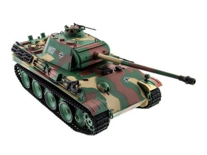 Радиоуправляемый танк Heng Long Panther Type G Original V7.0 масштаб 1:16 RTR 2.4G - 3879-1 V7.0