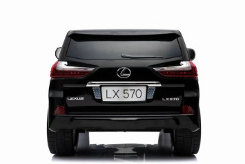 Детский электромобиль Lexus LX570 4WD MP4 - DK-LX570-BLACK-PAINT-MP4