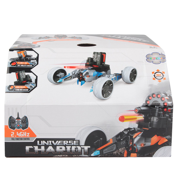 Радиоуправляемая боевая машина Keye Toys Space Warrior (лазер, диски) 2.4G - KT701