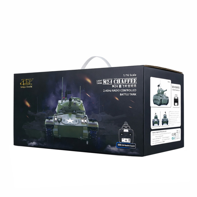 Радиоуправляемый танк M24 Chaffee Upgrade - TD-M2402U