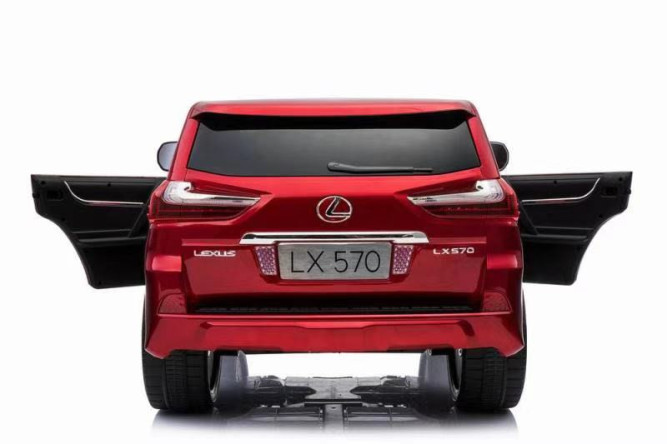 Детский электромобиль Lexus LX570 4WD MP4 - DK-LX570-RED-PAINT-MP4