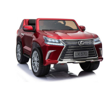 Детский электромобиль Lexus LX570 4WD MP4 - DK-LX570-RED-PAINT-MP4