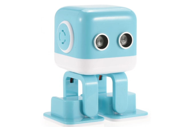 Интеллектуальный танцующий робот WLtoys Cubee F9 Blue APP - WLT-F9