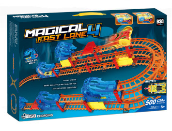 Автотрек BSQ Magical Fast Line (длина полотна 500 см, 2 машины) - BSQ-3061