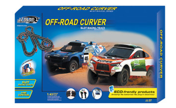 Гоночный автотрек JJ Slot Гонки на машинках (длина трека 995 см, от сети, 1:43) - JJ53-2