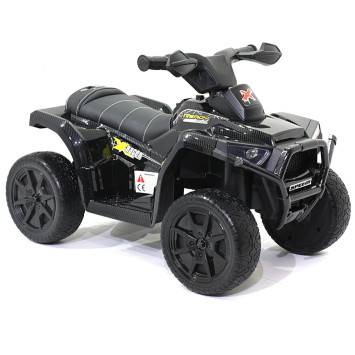 Детский квадроцикл 6V на резиновых колесах - XH116-CARBON-PAINT