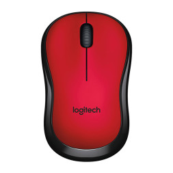 Беспроводная мышь Logitech M220 Silent Red - 910-004897