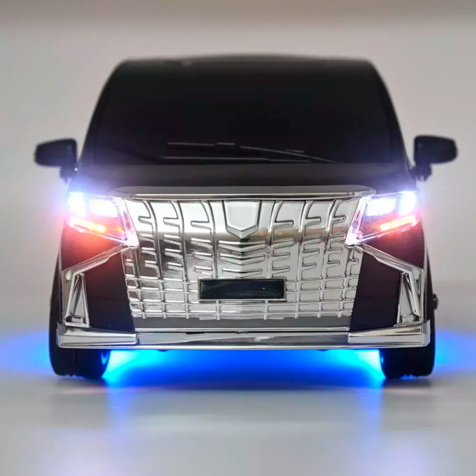 Радиоуправляемая машина для дрифта Alphard 2WD 1:16 (гироскоп, LED подсветка) - MN-68-BLACK
