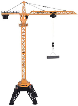 Радиоуправляемый башенный кран HUI NA TOYS масштаб 1:14 2.4G - HN1585