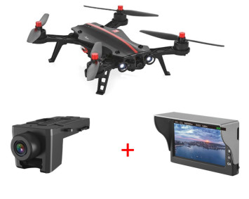Радиоуправляемый квадрокоптер MJX Bugs 8 + FPV экран + FPV камера RTF 2.4G - MJX-B8-D43-C5830