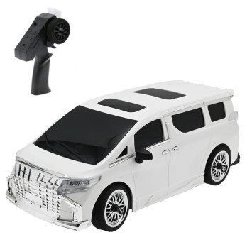 Радиоуправляемая машина для дрифта Alphard 2WD 1:16 (гироскоп, LED подсветка) - MN-68-WHITE