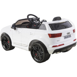 Детский электромобиль Audi Q7 LUXURY 2.4G - White - HL159-LUX-W