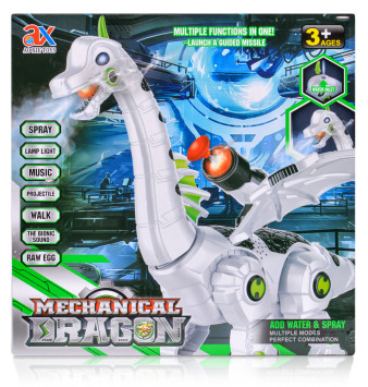 Танцующий робот Динозавр на батарейках - 848В