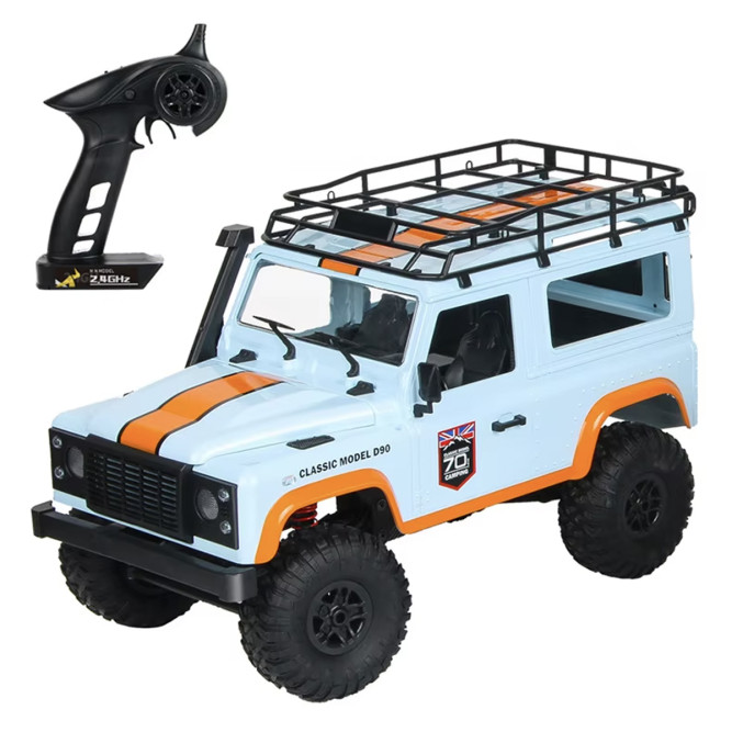 Радиоуправляемый внедорожник Defender D90 4WD 1:12 - MN-99-BLUE