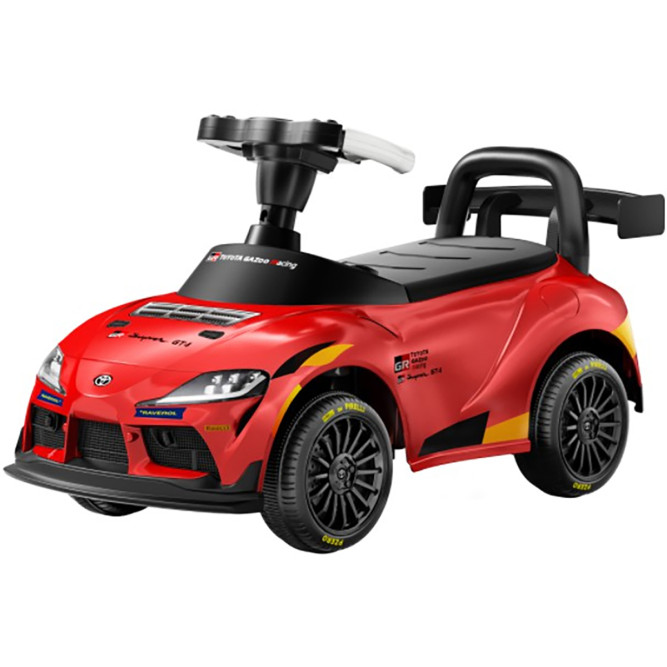 Электромобиль каталка Toyota GR SUPRA GT4 (6V, EVA, пульт) - SMT-519-RED